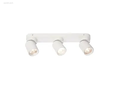(2 x) 2 x GU10 Opbouwspot Armatuur triple – kavel bij Auctim, Puurs