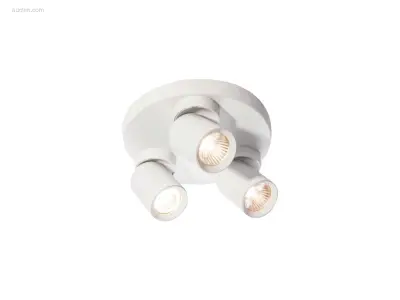 (2 x) 2 x Rond GU10 Opbouwspot Armatuur triple – kavel bij Auctim, Puurs