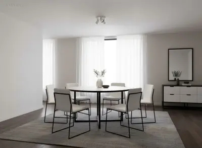(4 x) 4 x Rond GU10 Opbouwspot Armatuur triple – kavel bij Auctim, Puurs