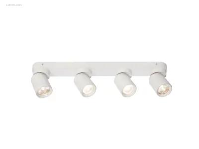 (2 x) 2 x GU10 Opbouwspot Armatuur 4 cilinder – kavel bij Auctim, Puurs