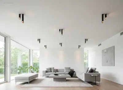 (12 x) 12 x GU10 Opbouw design armatuur cilinder – kavel bij Auctim, Puurs