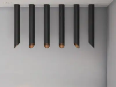 (12 x) 12 x GU10 Opbouw design armatuur cilinder – kavel bij Auctim, Puurs