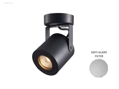 (6 x) 6 x GU10 Opbouwspot Armatuur cilinder zand – kavel bij Auctim, Puurs