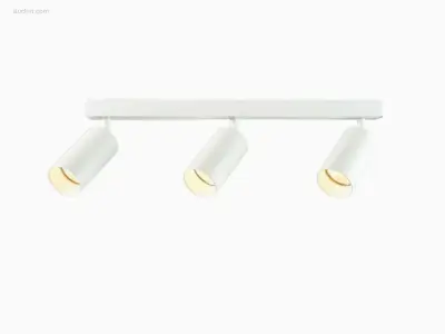 (4 x) 4 x GU10 Opbouwspot Armatuur triple – kavel bij Auctim, Puurs