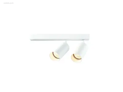 (6 x) 6 x GU10 Opbouwspot Armatuur dubbel – kavel bij Auctim, Puurs