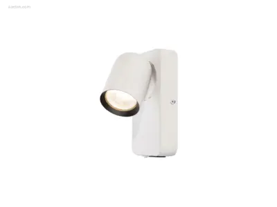 (4 x) 4 x Bedlamp Wandlamp GU10 Armatuur cilinder – kavel bij Auctim, Puurs