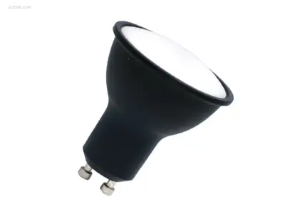 (50 x) 50 x 4.9W GU10 LED Spot 4000K zwart – kavel bij Auctim, Puurs