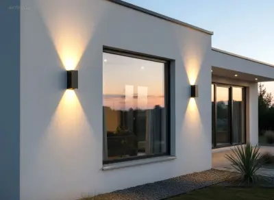 (16 x) 16 x 7W LED zwart Wandlamp duo licht – kavel bij Auctim, Puurs