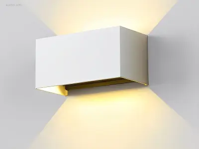(4 x) 4 x 12W LED wit Wandlamp 4 licht – kavel bij Auctim, Puurs