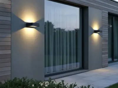 (10 x) 10 x 10W LED zand zwart Tuinlamp 14.5cm – kavel bij Auctim, Puurs