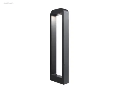 (4 x) 4 x 7W LED zand zwart Tuinlamp 60cm warm – kavel bij Auctim, Puurs