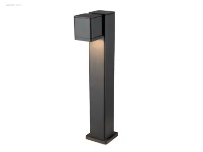 (6 x) 6 x Tuinlamp 50cm GU10 fitting zwart – kavel bij Auctim, Puurs