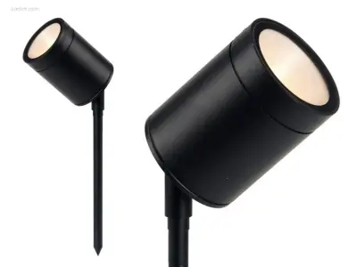 (4 x) 4 x Prikspot tuinlamp GU10 fitting zand – kavel bij Auctim, Puurs