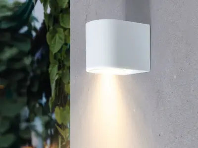 (8 x) 8 x Wandlamp modern halfrond GU10 fitting – kavel bij Auctim, Puurs