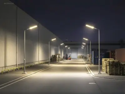 (16 x) 16 x 50W 3000K LED Straatverlichting met – kavel bij Auctim, Puurs