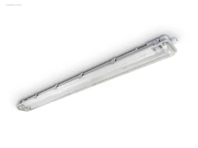 (8 x) 8 x 60cm Pro dubbele LED TL T8 armaturen – kavel bij Auctim, Puurs
