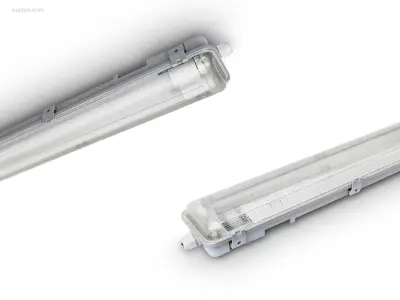 (16 x) 16 x 60cm Pro dubbele LED TL T8 armaturen – kavel bij Auctim, Puurs