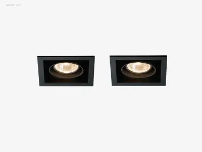 50 x GT Square 1.0 design inbouwspots zwart – kavel bij Auctim, Free delivery within 1-3 weeks after receipt of payment
