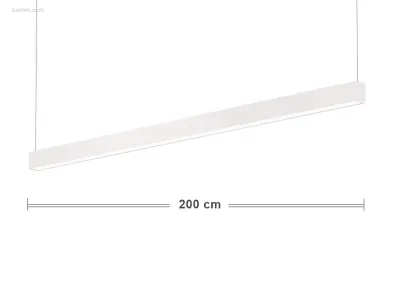 2 x Intec Led build 200 design pendel armatuur – kavel bij Auctim, Free delivery within 1-3 weeks after receipt of payment