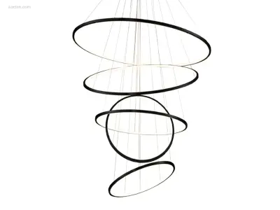 1 x Aurora 512 design armatuur zwart – kavel bij Auctim, Free delivery within 1-3 weeks after receipt of payment