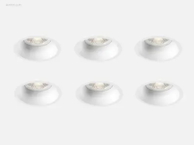 40 x Solo Deep inbouwspots wit – kavel bij Auctim, Free delivery within 1-3 weeks after receipt of payment