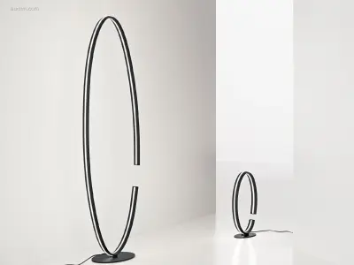 2 x Luce Ambiente Clarke design vloer lamp 130 – kavel bij Auctim, Free delivery within 1-3 weeks after receipt of payment