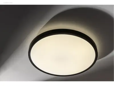 4 x GT Ato Plafond LED lamp zwart – kavel bij Auctim, Free delivery within 1-3 weeks after receipt of payment