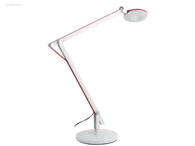 1 x LAD Italiaanse Led Design Bureaulamp Wit – kavel bij Auctim, Free delivery within 1-3 weeks after receipt of payment