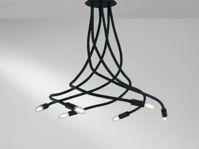 2 x Intec LOVER NERO 6 designlamp – kavel bij Auctim, Free delivery within 1-3 weeks after receipt of payment