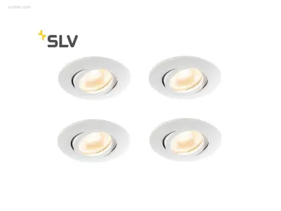 20 x SLV Badkamer Led Spots Wit, dimbaar – kavel bij Auctim, Free delivery within 1-3 weeks after receipt of payment