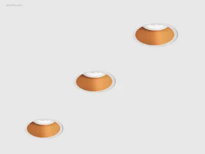 40 x Solo Deep inbouwspots wit/goud – kavel bij Auctim, Free delivery within 1-3 weeks after receipt of payment