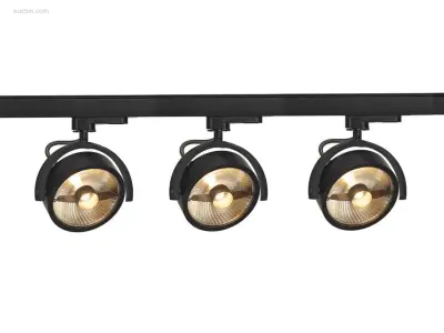 16 x ES111 enkele fase rail spots zwart – kavel bij Auctim, Free delivery within 1-3 weeks after receipt of payment