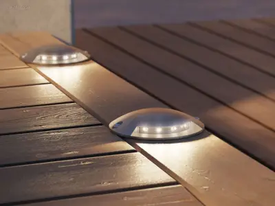 20 x Forlight Led grond spot zilver – kavel bij Auctim, Free delivery within 1-3 weeks after receipt of payment