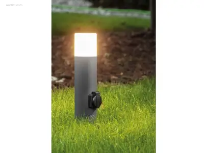 4 x Cortona 40 Schuko buiten lamp zwart – kavel bij Auctim, Free delivery within 1-3 weeks after receipt of payment