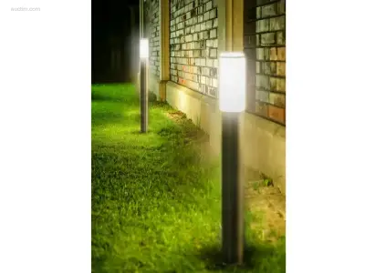 8 x Mila 100 RVS Opaal grond lamp – kavel bij Auctim, Free delivery within 1-3 weeks after receipt of payment