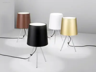 4 x Marley Italiaanse Design lampen Zwart – kavel bij Auctim, Free delivery within 1-3 weeks after receipt of payment