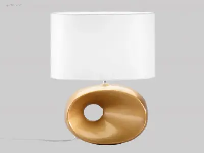 4 x Eolo Italiaanse Tafellampen Goud – kavel bij Auctim, Free delivery within 1-3 weeks after receipt of payment