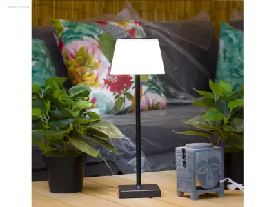 4 x Led Jammin Oplaadbare tafellampen zwart/wit – kavel bij Auctim, Free delivery within 1-3 weeks after receipt of payment
