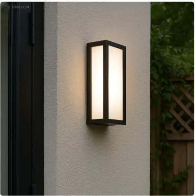 4 x Vast Opaal buiten wandlamp zwart – kavel bij Auctim, Free delivery within 1-3 weeks after receipt of payment