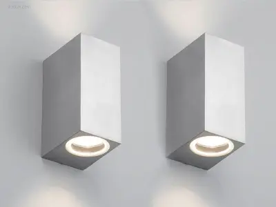 8 x Wallight RVS 2.0 buitenarmatuur – kavel bij Auctim, Free delivery within 1-3 weeks after receipt of payment
