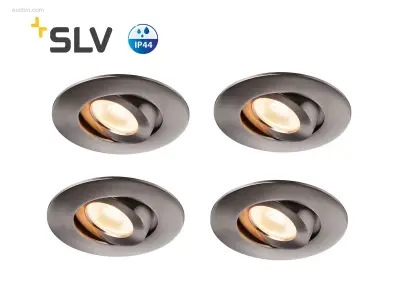 36 x SLV Easy Spatwaterdichte LED inbouwspots – kavel bij Auctim, Free delivery within 1-3 weeks after receipt of payment