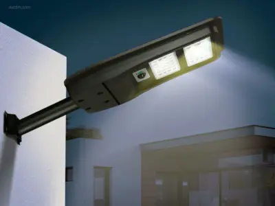 8 x GT Lumino Solar straatlantaarn PIR + – kavel bij Auctim, Free delivery within 1-3 weeks after receipt of payment