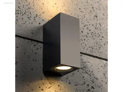 10 x Wallight ECO 2.0 buiten armatuur zwart – kavel bij Auctim, Free delivery within 1-3 weeks after receipt of payment