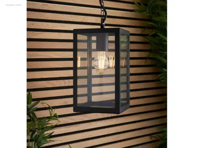 4 x Venezia buiten hanglamp zwart – kavel bij Auctim, Free delivery within 1-3 weeks after receipt of payment