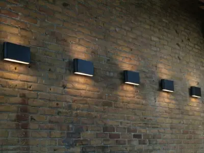 10 x Weldon Design wand armatuur zwart – kavel bij Auctim, Free delivery within 1-3 weeks after receipt of payment