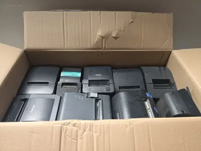 (8x) Ticketprinters Toshiba, Epson, HP, e.a – kavel bij Auctim, Aartselaar