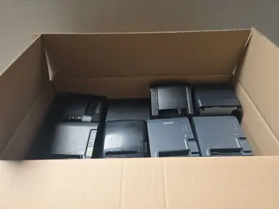 (8x) Ticketprinters Durapos, Epson, Toshiba, e.a – kavel bij Auctim, Aartselaar