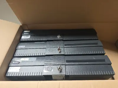 (3x) Kassalades Micronics – kavel bij Auctim, Aartselaar