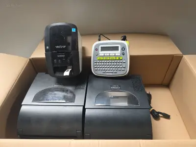 (4x) Label printers Citizen, Brother – kavel bij Auctim, Aartselaar