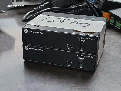 Set 2x HDMI over HDBaseT Atlona – kavel bij Auctim, Aartselaar